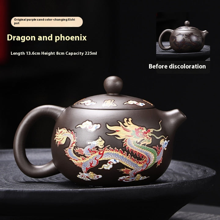 Chinese Style Kung Fu Teapot That Heats Up When Exposed To Water