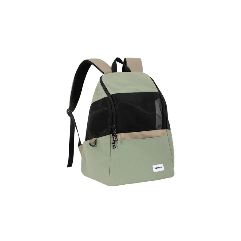 Breathable Canvas Lightweight Cat Backpack for Outdoor Travel