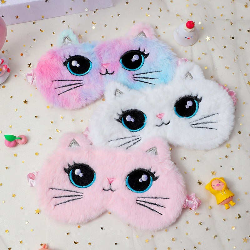 Cute Plush Eye Mask