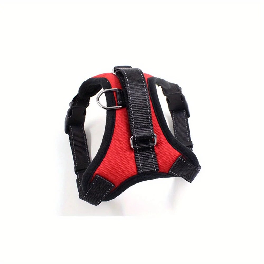 Dogbaby Adjustable Reflective Dog Harness Vest