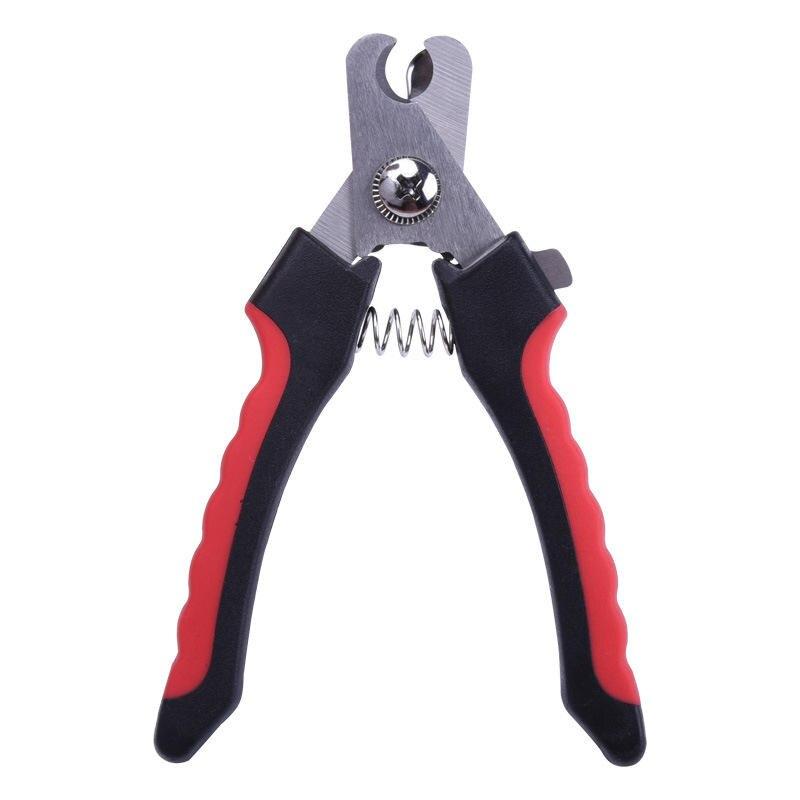 Professional Pet Nail Clippers - Ergonomic Stainless Steel Grooming Tool for Dogs and Cats