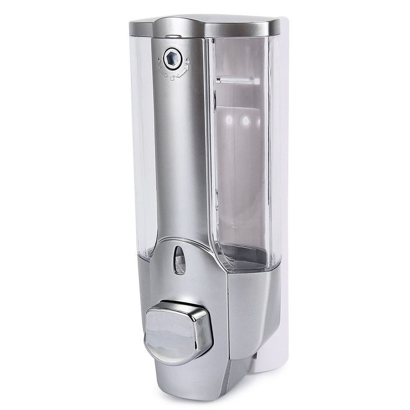 350ml Wall Mount Soap and Shampoo Dispenser