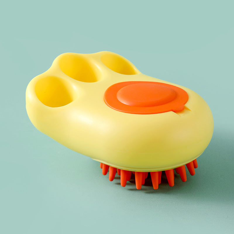 Pet Bathing and Massage Brush for Cats and Dogs