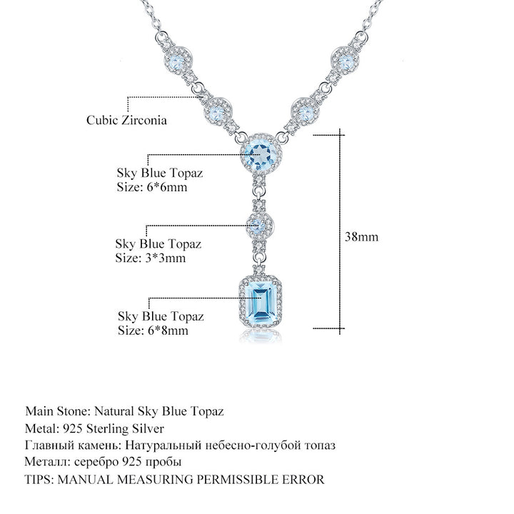 Luxury Jewelry And Natural Gem Necklace