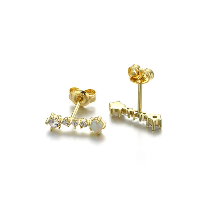 New Korean Simple Zircon Earrings