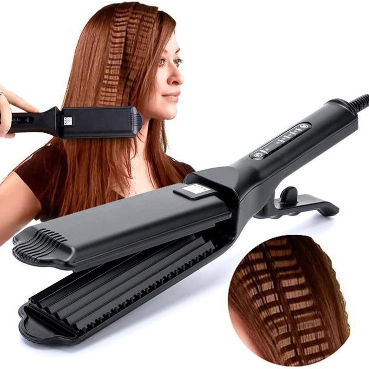 Ceramic Hair Curler & Electric Hair Crimper for Waves and Corrugation