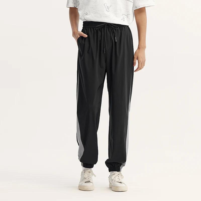 Men's Summer Color-Block Jogger Pants