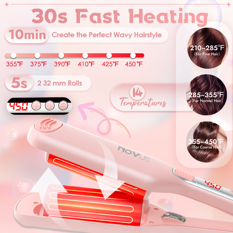 32MM Fast Heating Negative Ion Curling Iron