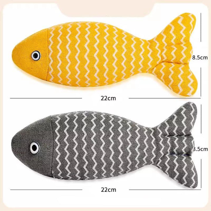 Interactive Cat Fish Toy