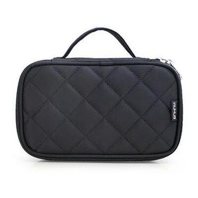 Fashionable Travel Cosmetic Organizer Bag: Professional Makeup and Toiletry Storage Case