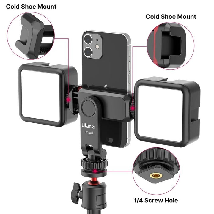 Vertical Phone Mount Holder Tripod - Perfect Vlogging Companion