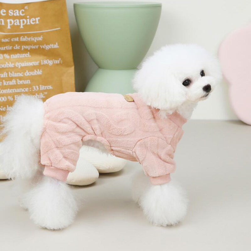 Cozy Fleece Dog Pajamas