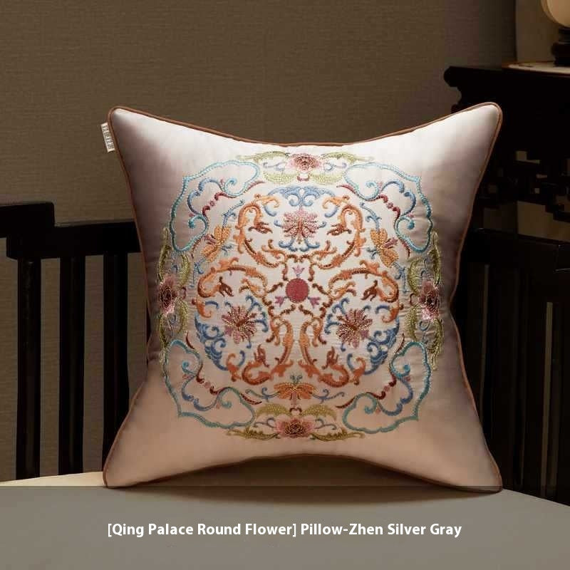 Classical Embroidery New Chinese Style Pillow Cover