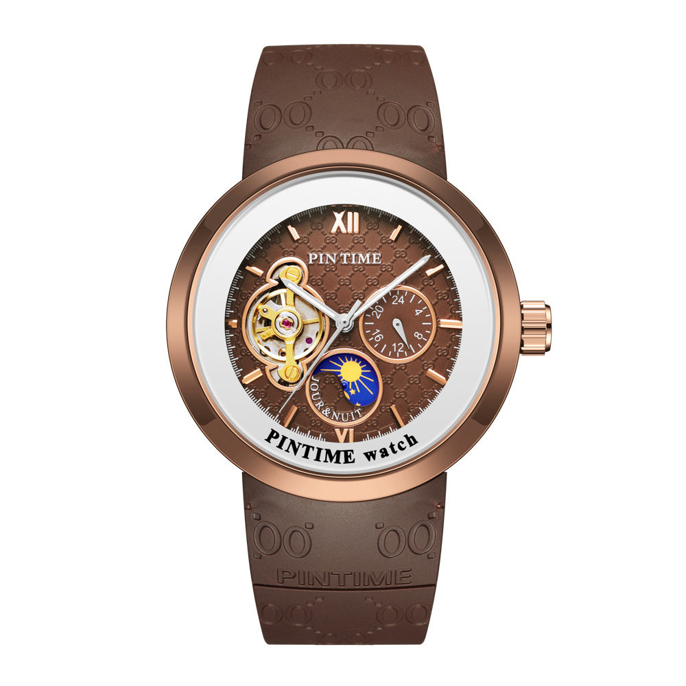 Automatic Mechanical Watch Three Eye