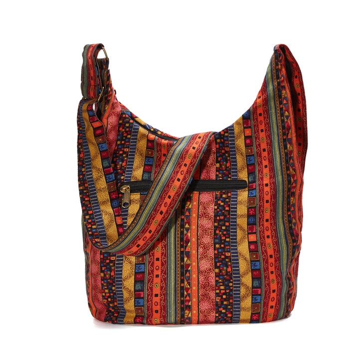 Bohemian Vintage Canvas Shoulder Bag