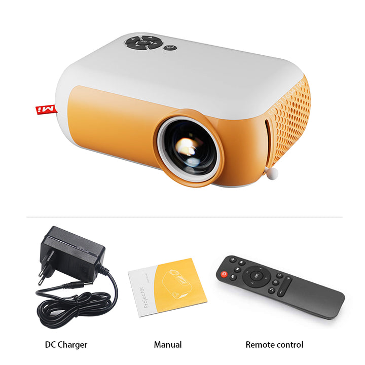 Compact 3D LED Mini Projector