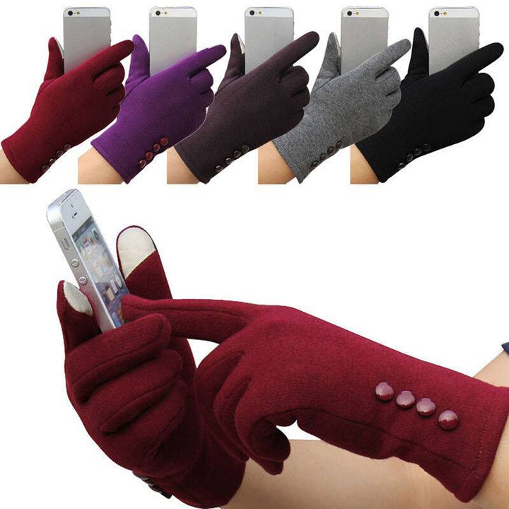 1 Pair Fashion Women Lady Outdoor Winter Warm