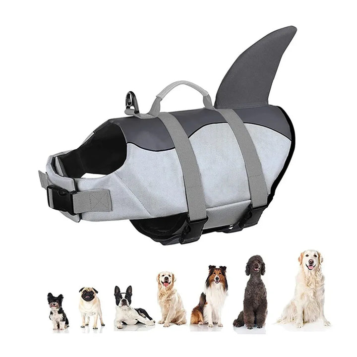 Shark Design Dog Life Jacket