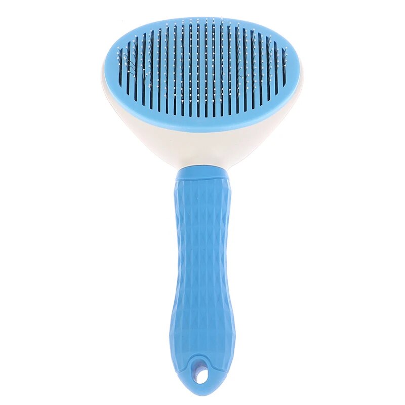 Deluxe Pet Grooming Comb - Stainless Steel Brush for Cats & Dogs