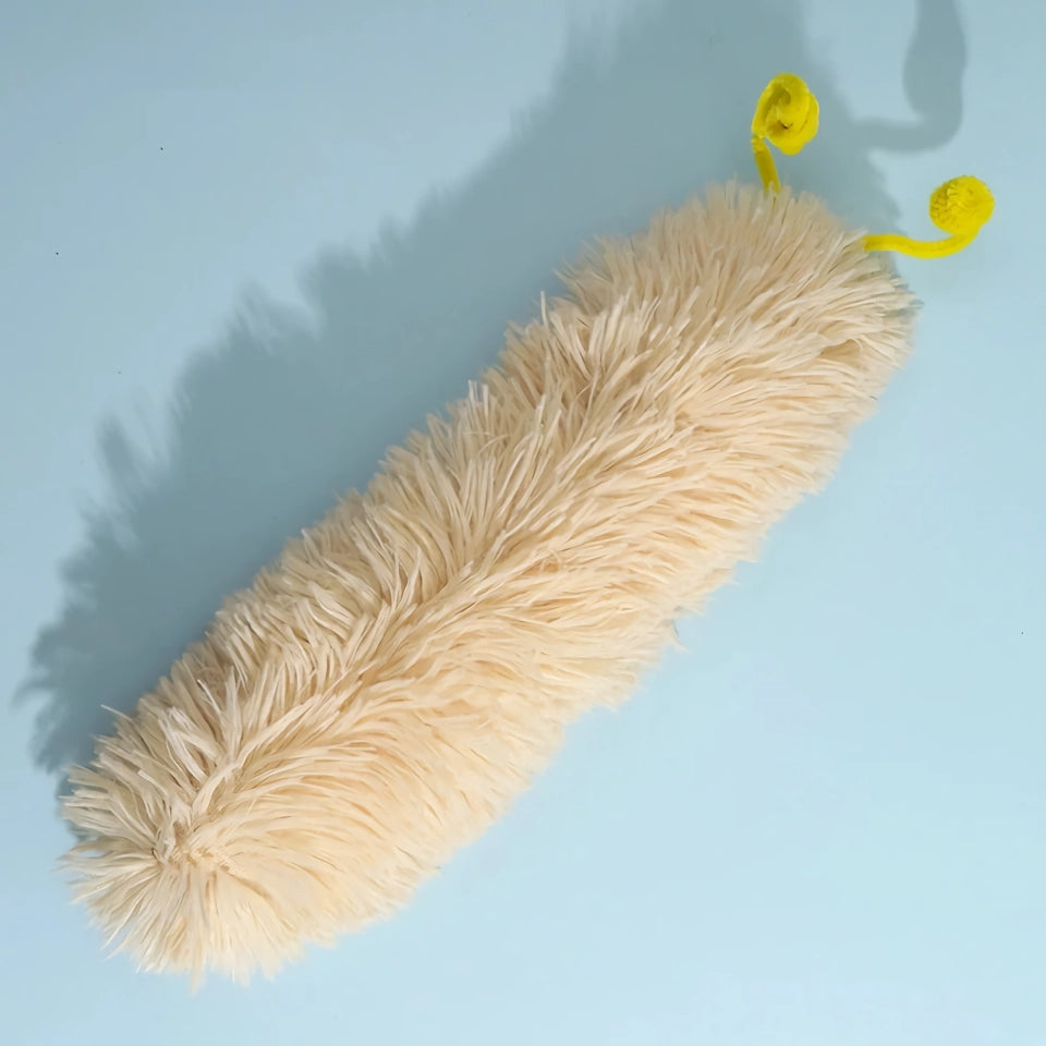 Interactive Catnip Chew Toy - Bite-Resistant Plush Worms for Cats