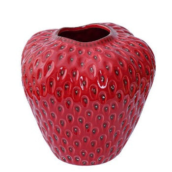 Creative Design Strawberry Ceramic Vase