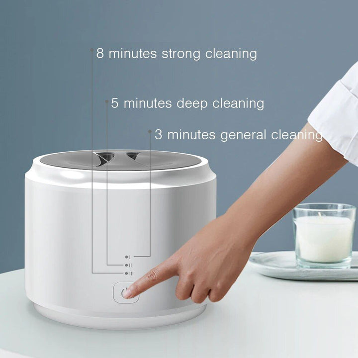 480ML Ultrasonic Jewelry and Lens Cleaner with 42KHz Transducer