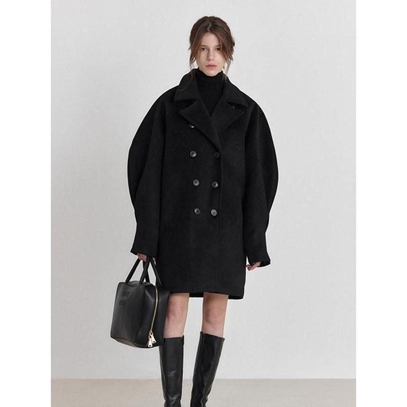 Stylish & Cozy Women's Woolen Coat