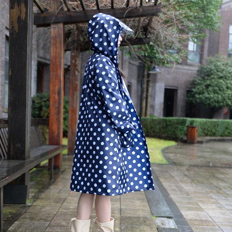 Waterproof Hooded Rain Poncho