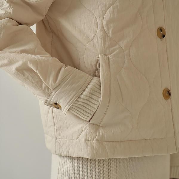 Casual Streetwear Quilted Jacket