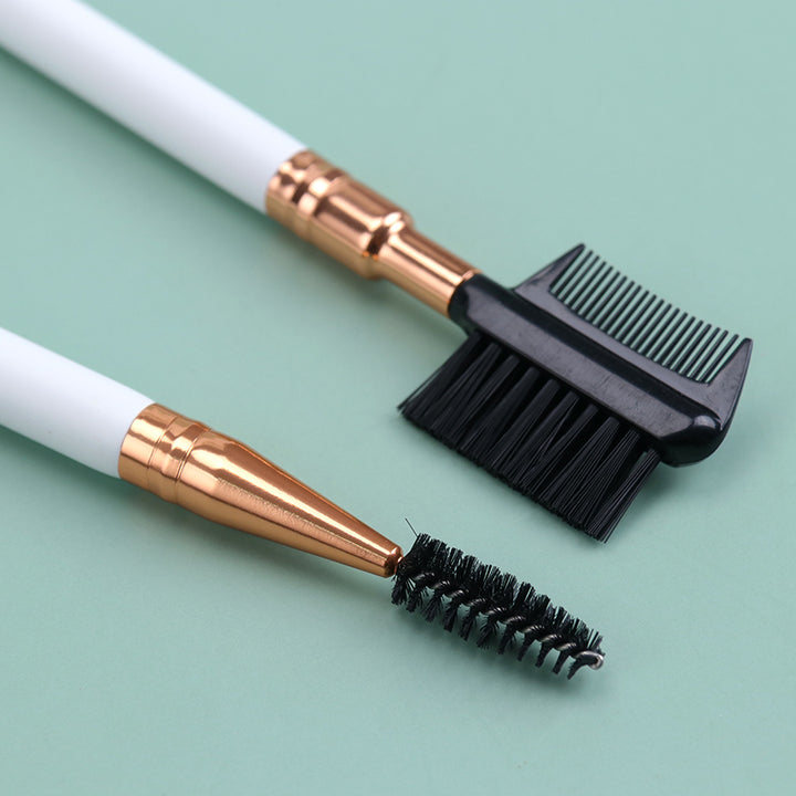 Double Ended Eyebrow and Eyelash Comb Brush