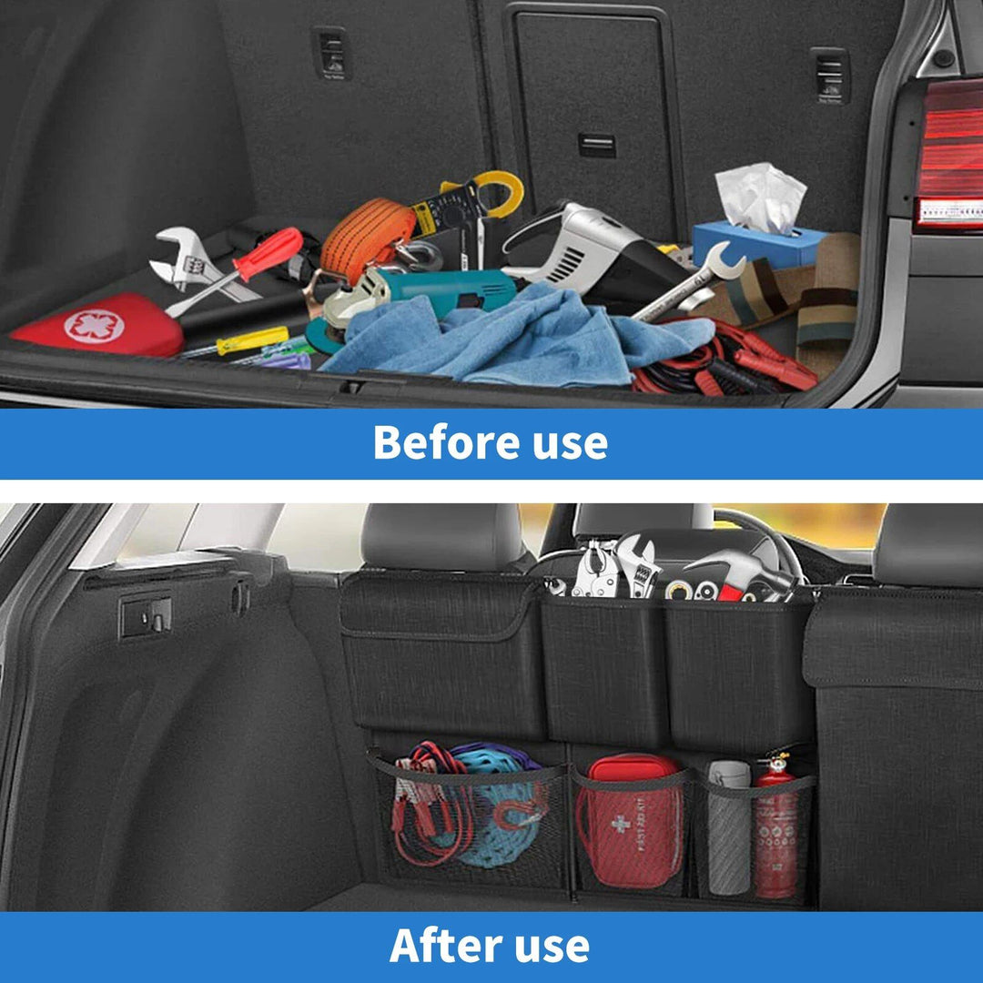 Universal Car Trunk & Backseat Organizer - Large Capacity Storage Bag