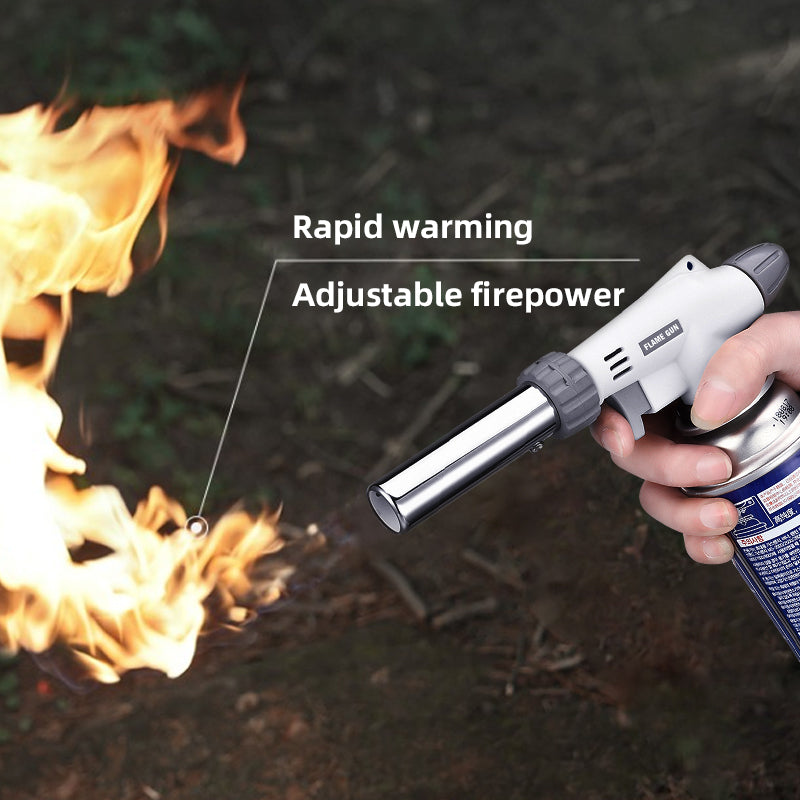 BBQ and Welding Gas Torch with Adjustable Flame Nozzle