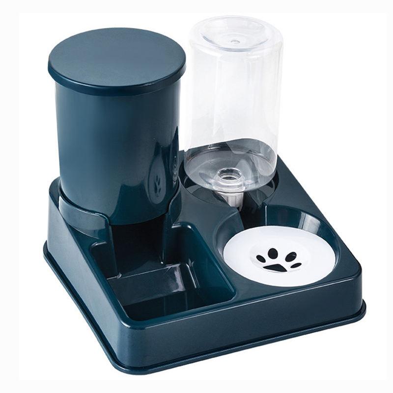 Automatic Cat Feeder with Large Capacity & Pet Water Dispenser