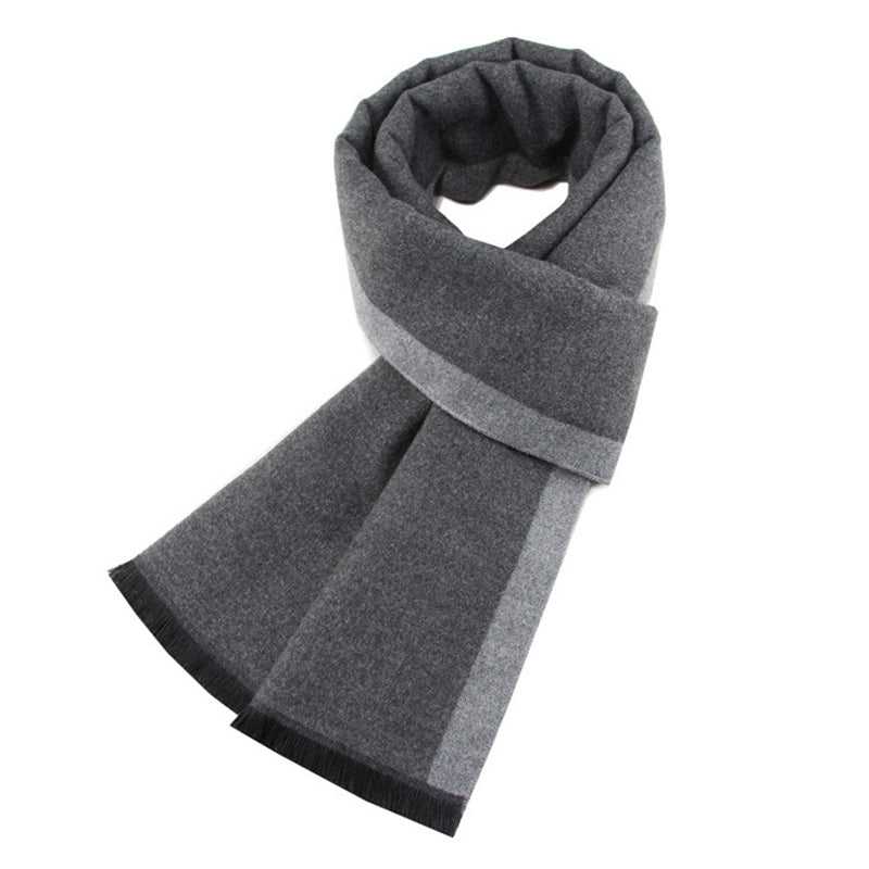 Men's Luxurious Plaid Scarf