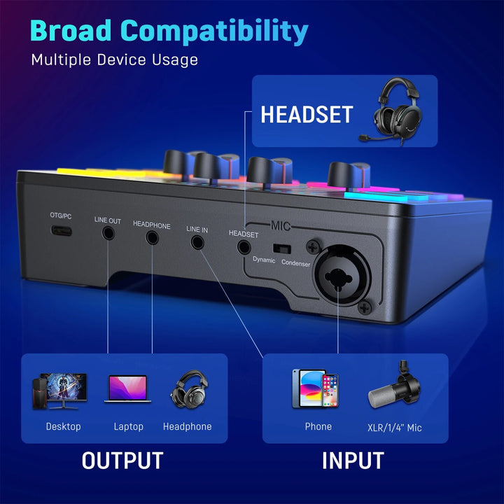 Gaming Audio Mixer: Elevate Your Gaming and Streaming Experience