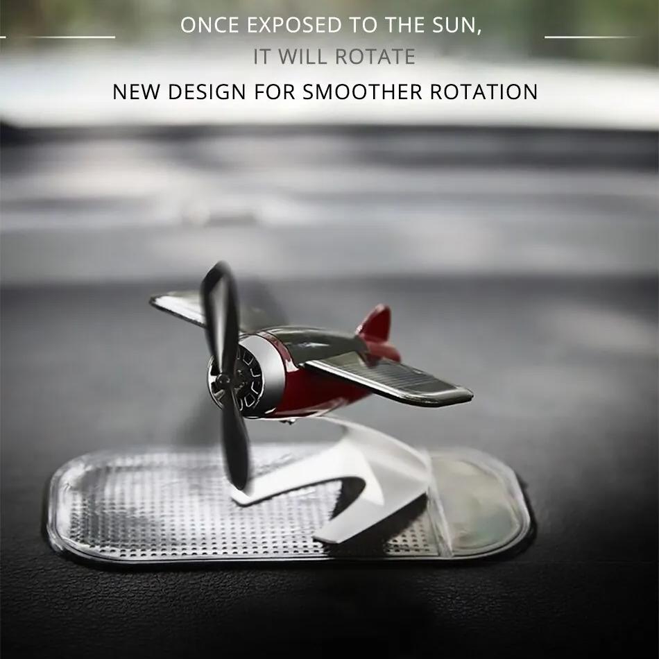 Solar Airplane Car Air Freshener – Transform Your Ride's Atmosphere