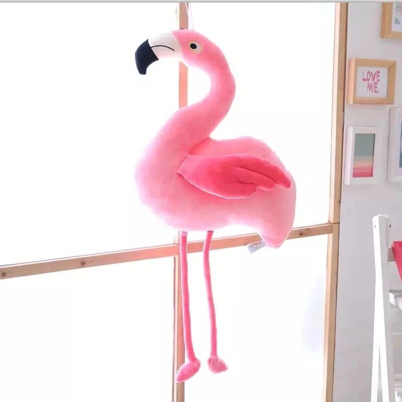 Soft Plush Flamingo Toy - Adorable Stuffed Bird for Kids and Weddings