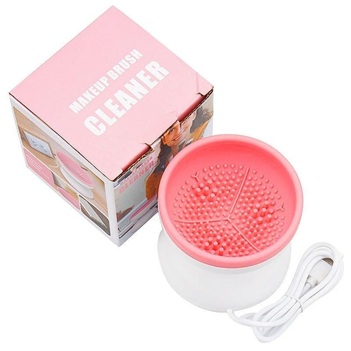 USB Electric Portable Makeup Brush Cleaner & Automatic Washing Tool