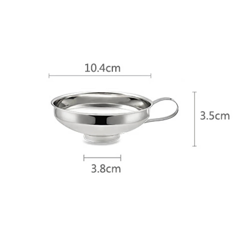 Stainless Steel Wide Mouth Funnel