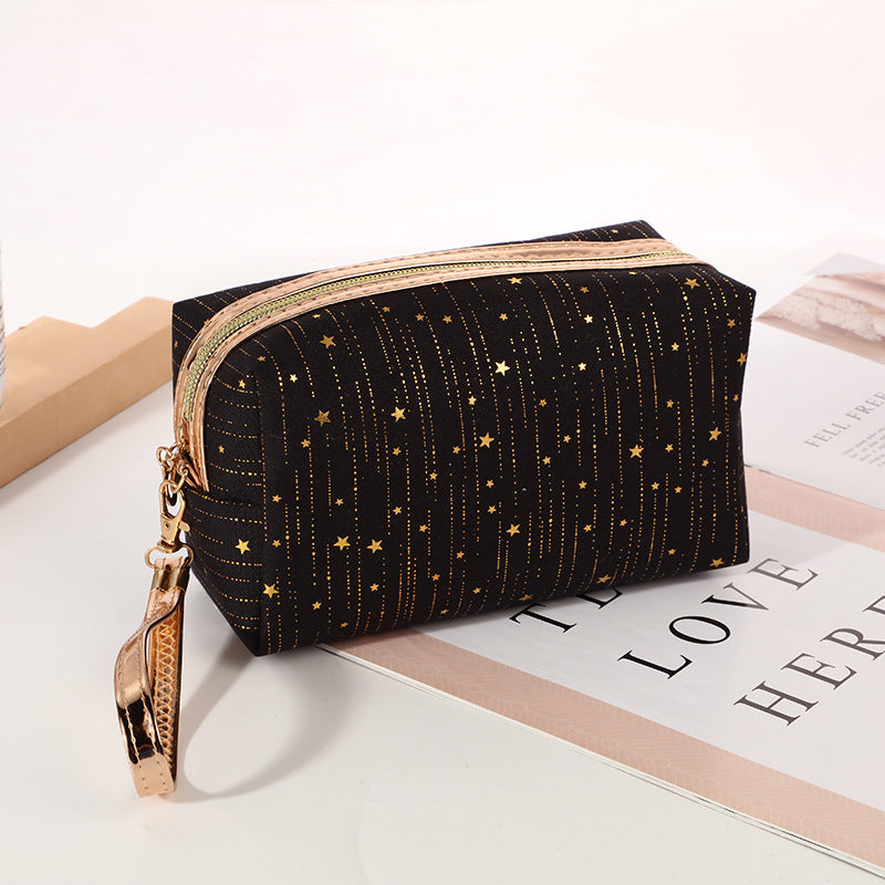 Stylish Bling Stars Cosmetic and Toiletry Bag for Women