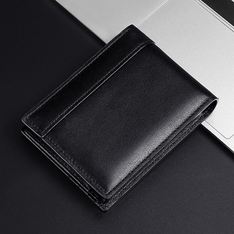 Vintage Genuine Leather RFID Men’s Wallet