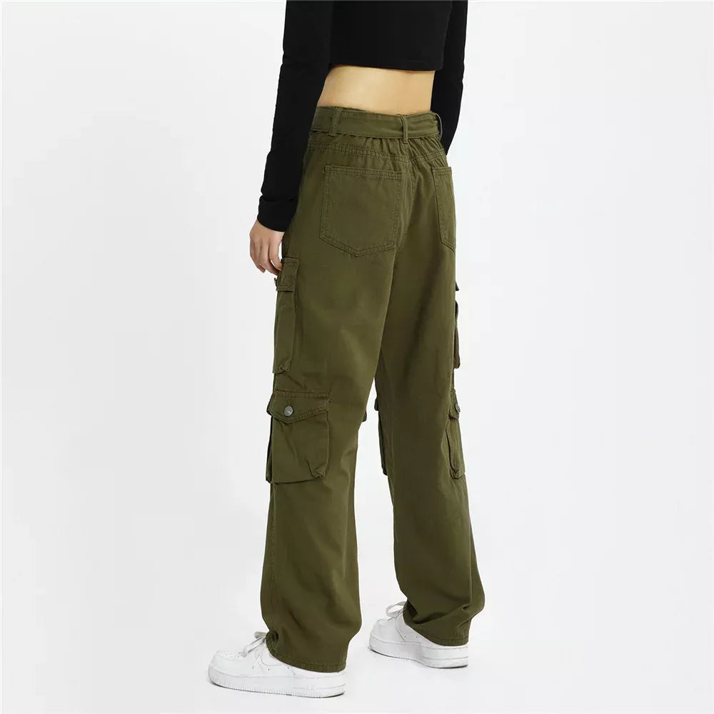 Army Green Cargo Pants