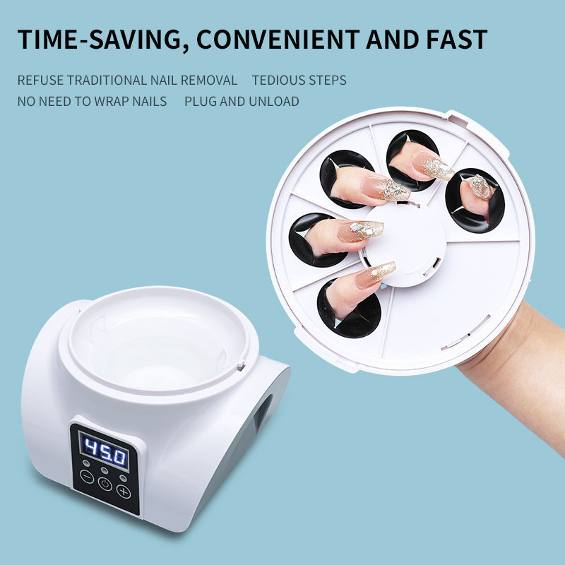 New Smart Electric Steam Nail Polish Remover