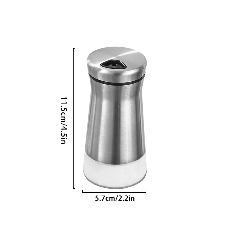 Stainless Steel Pepper and Salt Shaker