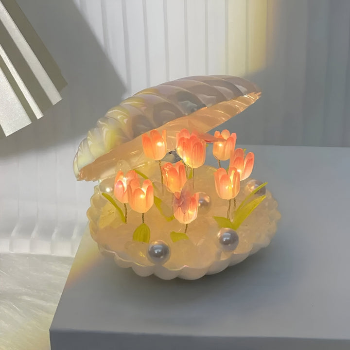 Shell Tulip Night Lamp