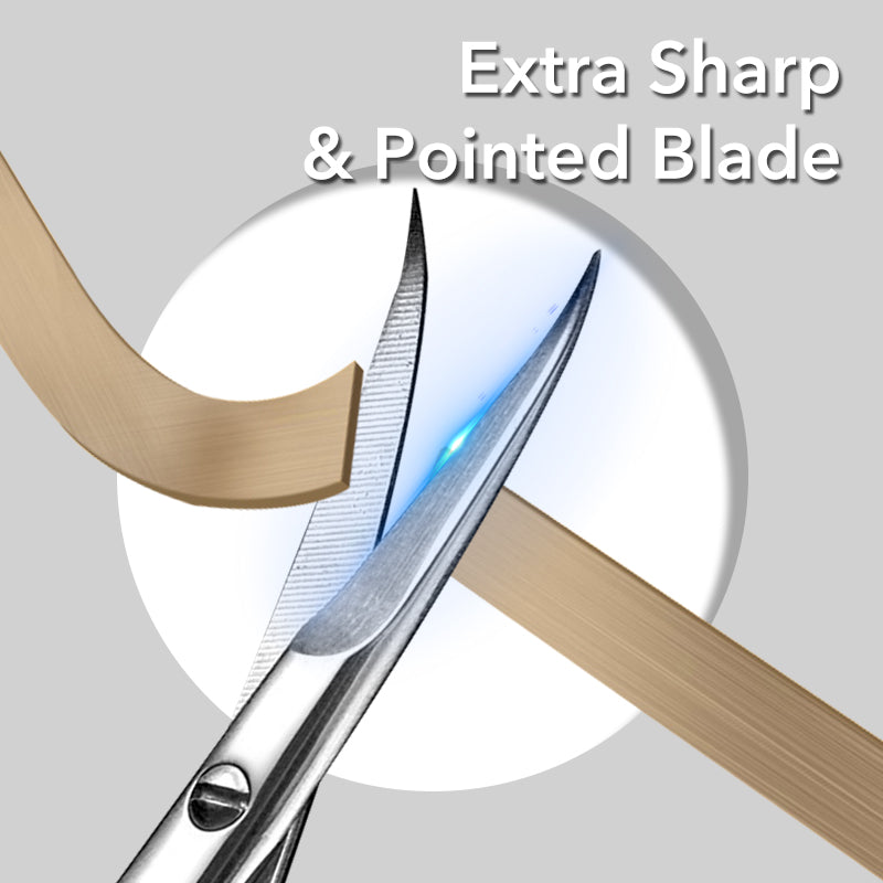 Extra Fine Curved Blade Cuticle Scissors