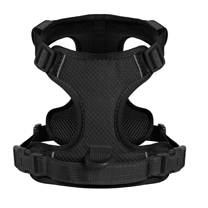 Reflective No-Pull Mesh Nylon Dog Harness for Medium to Large Dogs