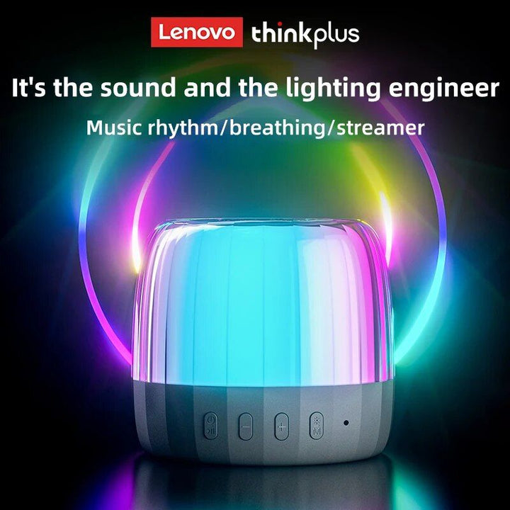 Wireless Bluetooth 5.2 Portable Outdoor Mini Speaker with RGB Lighting