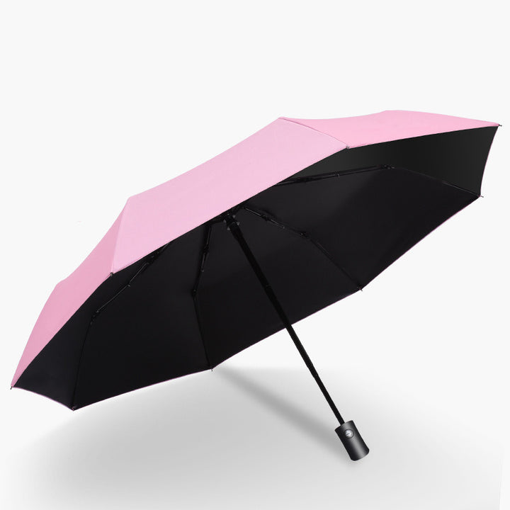 Automatic Wind-Resistant 3-Folding Parasol