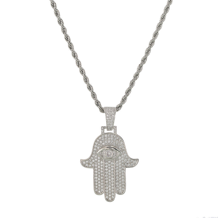 Fashion Hip Hop Necklace With Diamonds